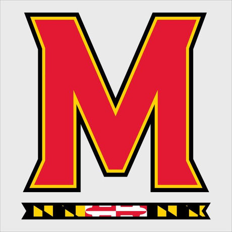 College Wall Decals - College Team Logos - Maryland Terrapins