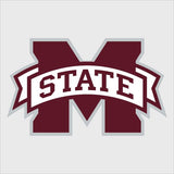 College Wall Decals - College Team Logos - Mississippi State Bulldogs Logo