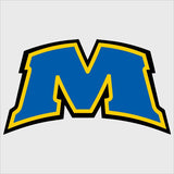 College Wall Decals - College Team Logos - Morehead State M
