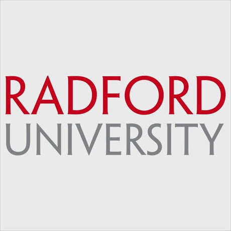 College Wall Decals - College Team Logos - Radford University Wordmark