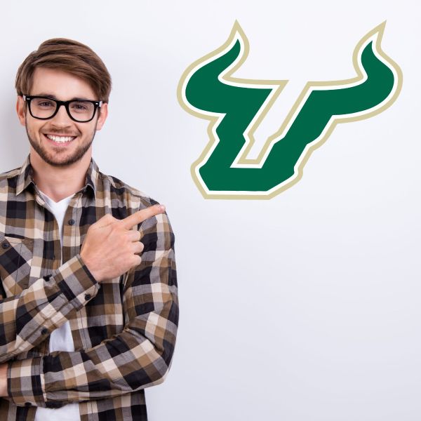 College Wall Decals - College Team Logos - South Florida Bulls