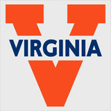 College Wall Decals - College Team Logos - University of Virginia Text Logo