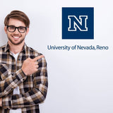 College Wall Decals - College Team Logos - University of Nevada - Reno Stacked