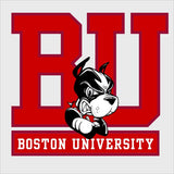 College Wall Decals - College Team Logos - Boston University Terriers