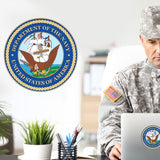 Military Wall Decals - Military Laptop Decal - Deparment of The NAVY