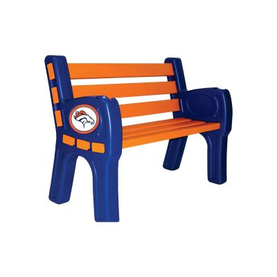 Denver Broncos Park Bench