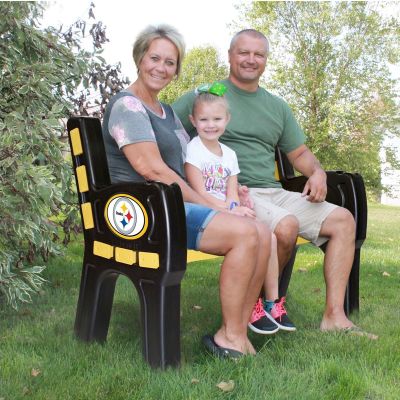 Pittsburgh Steelers Park Bench