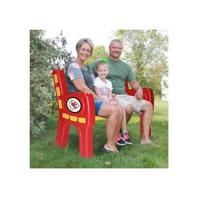 Kansas City Chiefs Park Bench