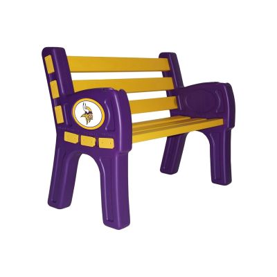 Minnesota Vikings Park Bench