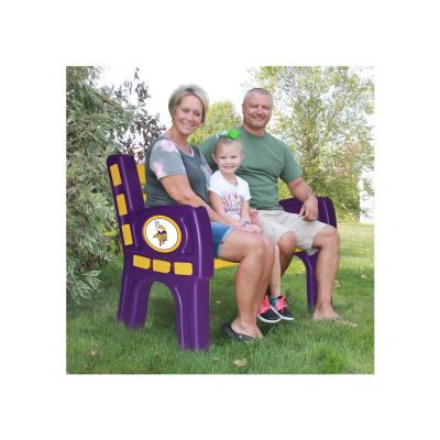 Minnesota Vikings Park Bench
