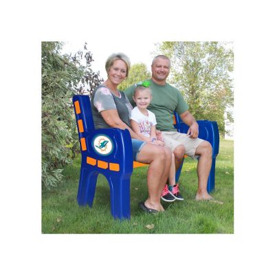 Miami Dolphins Park Bench