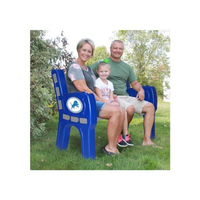 Detroit Lions Park Bench