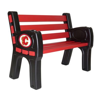 Calgary Flames Park Bench