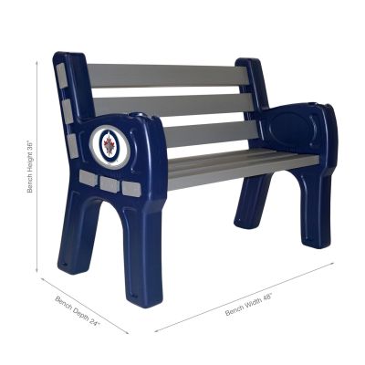 Winnipeg Jets Park Bench