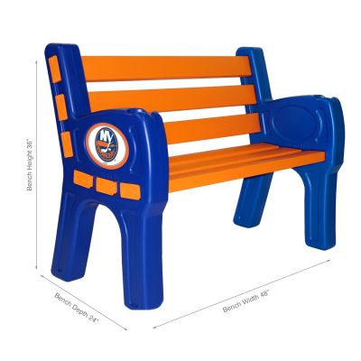 New York Islanders Park Bench