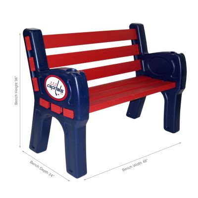 Washington Capitals Park Bench