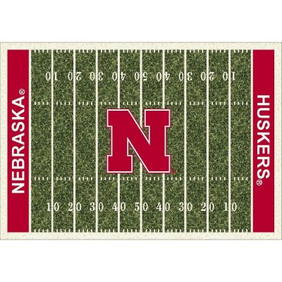 Nebraska Cornhuskers Homefield Area Rug