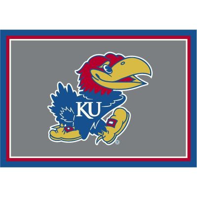 Kansas Jayhawks Spirit Area Rug
