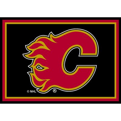 Calgary Flames Spirit Area Rug