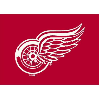Detroit Red Wings Spirit Area Rug