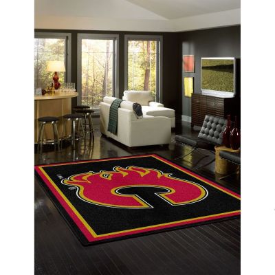 Calgary Flames Spirit Area Rug