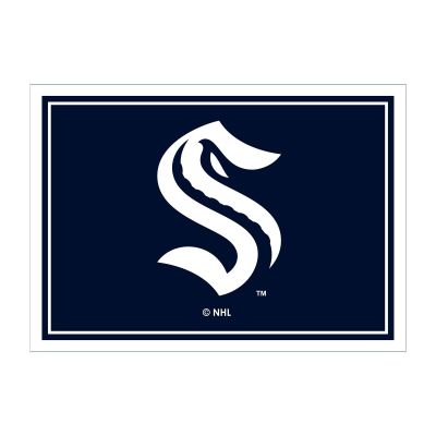 Seattle Kraken Spirit Area Rug