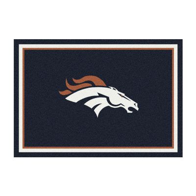 Denver Broncos Spirit Area Rug