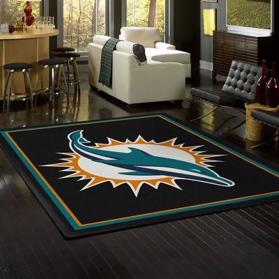 Miami Dolphins Spirit Area Rug