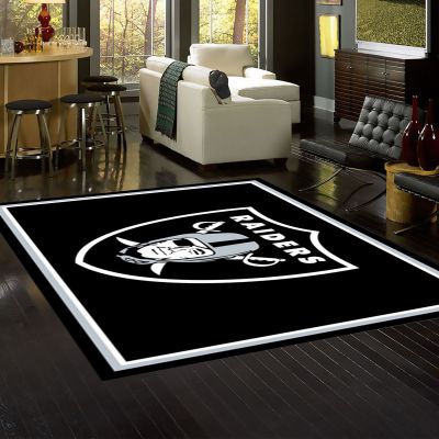 Las Vegas Raiders Spirit Area Rug
