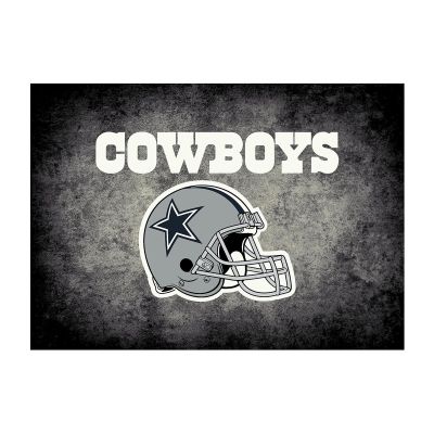 Dallas Cowboys Distressed Area Rug