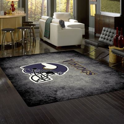 Minnesota Vikings Distressed Area Rug