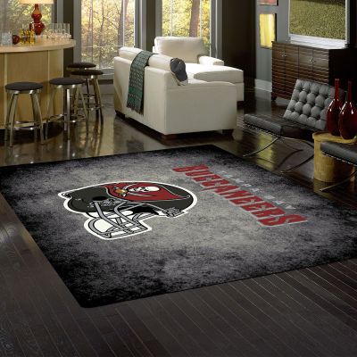 Tampa Bay Buccaneers Distressed Area Rug