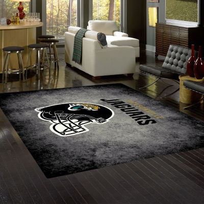 Jacksonville Jaguars Distressed Area Rug