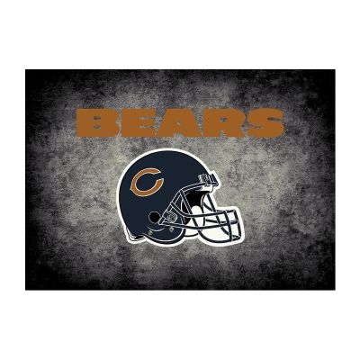 Chicago Bears Distressed Area Rug