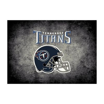 Tennessee Titans Distressed Area Rug