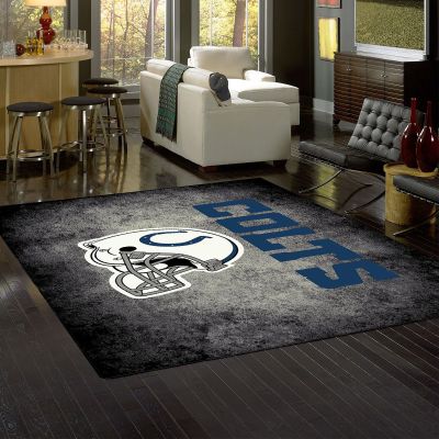 Indianapolis Colts Distressed Area Rug