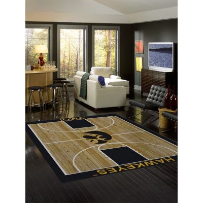 Iowa Hawkeyes Courtside Area Rug