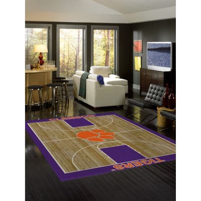 Clemson Tigers Courtside Area Rug