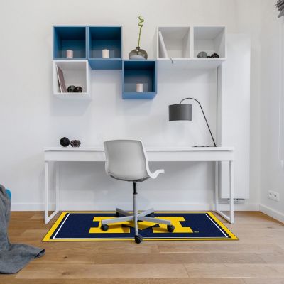 Michigan Wolverines Spirit Area Rug