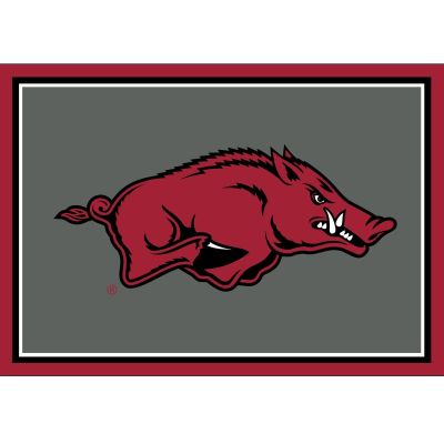 Arkansas Razorbacks Spirit Area Rug
