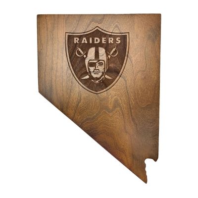 Las Vegas Raiders Wooden Magnetic Keyholder