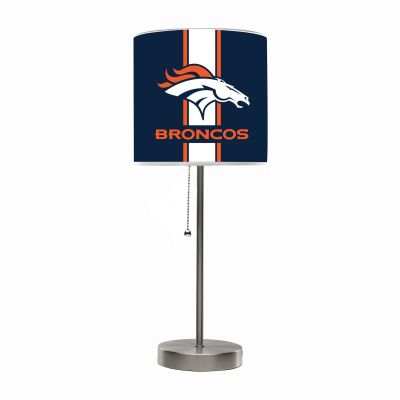 Denver Broncos Chrome Desk Lamp