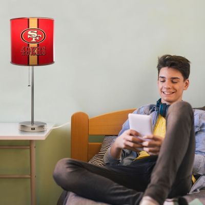 San Francisco 49ers Chrome Desk Lamp