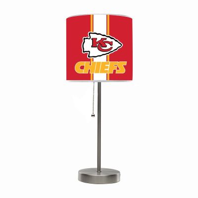 Kansas City Chiefs Chrome Desk Lamp