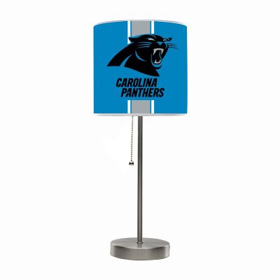 Carolina Panthers Chrome Desk Lamp