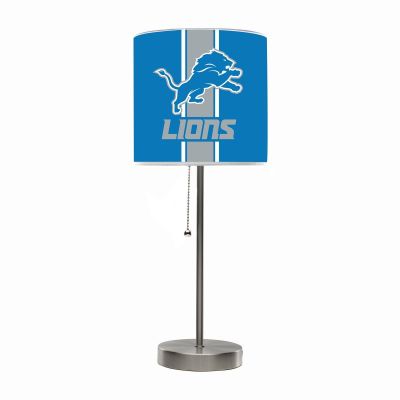 Detroit Lions Chrome Desk Lamp