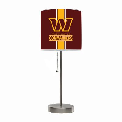 Washington Commanders Chrome Desk Lamp