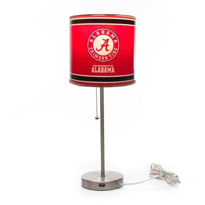 Alabama Crimson Tide Chrome Desk Lamp