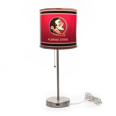 FSU Seminoles Chrome Desk Lamp