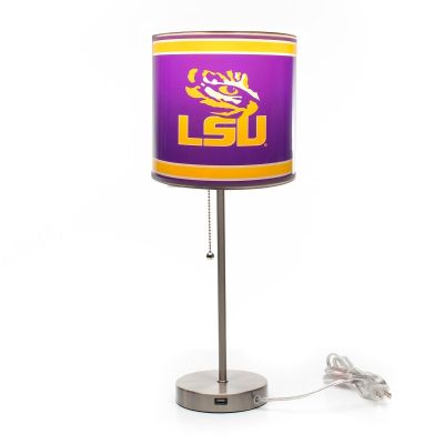 LSU Tigers Chrome Desk Lamp